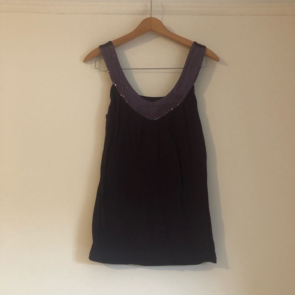 Gap sequin tank top